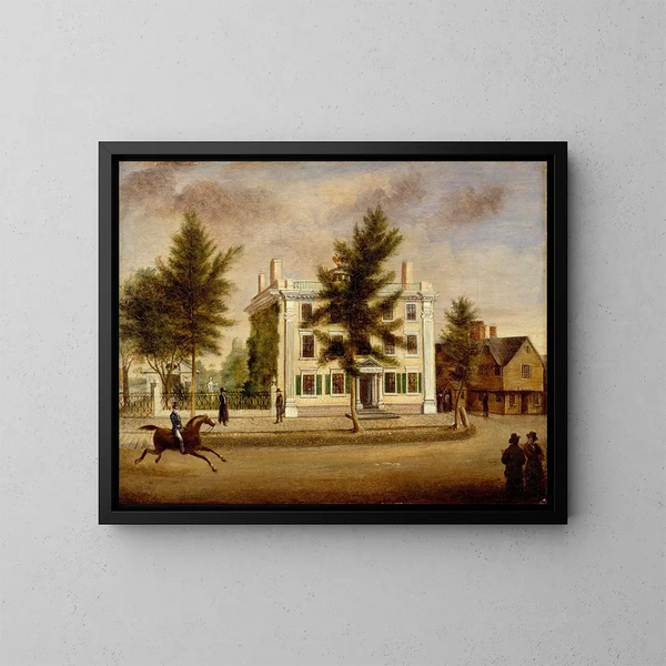 Maison Derby, 70 Washington Street, Salem, Massachusetts - Mary Jane Derby — quadro incorniciato alla parete