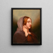 Perla del lutto - Mary Jane Peale — quadro incorniciato alla parete