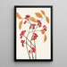 Fruit d'aronie rouge - Mary Vaux Walcott — quadro incorniciato alla parete