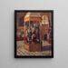 Vitrine di bandiere al museo della Guerra agli Invalides - Massia Bibikoff — quadro incorniciato alla parete
