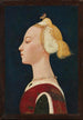Portrait d'une femme - Maître de la Nativité de Castello — vista dell’opera