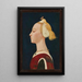 Portrait d'une femme - Maître de la Nativité de Castello — quadro incorniciato alla parete