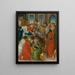 La Mort de la Vierge - Maître du Triptyque de la Crucifixion — quadro incorniciato alla parete