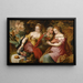 Loth e le sue figlie - Maestro del Figliol Prodigo Fiammingo — quadro incorniciato alla parete