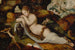 Maria Maddalena addormentata in una grotta, un paesaggio collinare oltre - Maestro del Figlio Prodigo Fiammingo — vista dell’opera