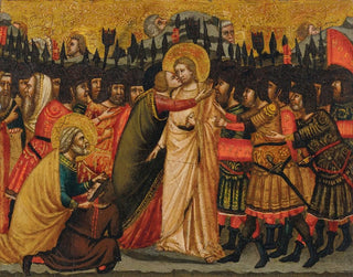 Master Of The San Bartolomeo Triptych - The Betrayal of Christ.webp