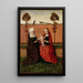 Vierge à l'Enfant et sainte Anne - Maître de la Sibylle Tiburtine — quadro incorniciato alla parete