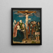 Calvario - Maestro di Hoogstraeten — quadro incorniciato alla parete