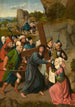 Portement de croix et fuga in Egitto - Maestro di Hoogstraeten — vista dell’opera