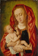 Vierge à l'Enfant avec une libellula - Maestro di Saint Gilles — vista dell’opera