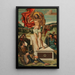La Résurrection du Christ - Maître de San Ildefonso — quadro incorniciato alla parete