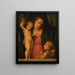 Madonna - Maestro di Serumido — quadro incorniciato alla parete
