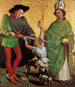 Saint Martin de Tours et Saint Nicolas de Bari - Maestro di Uttenheim — vista dell’opera