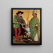 Saint Martin de Tours et Saint Nicolas de Bari - Maestro di Uttenheim — quadro incorniciato alla parete