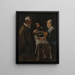 pasto leggero - Maestro dei Blue Jeans — quadro incorniciato alla parete