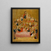 Dormizione della Vergine - Maestro della Madonna Cini — quadro incorniciato alla parete