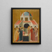 Presentazione di Gesù al Tempio - Maestro della Madonna Cini — quadro incorniciato alla parete