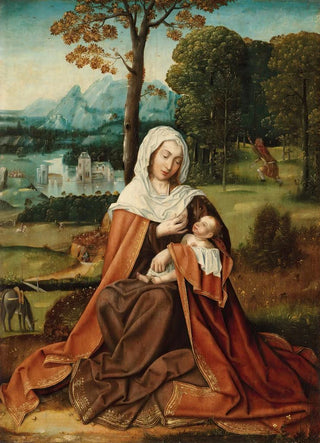 Master of the Holy Blood - The Rest on the Flight into Egypt.webp