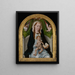 Madonna - Maestro della Leggenda di Santa Ursula — quadro incorniciato alla parete