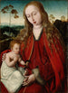 Riproduzione del dipinto Vierge à l'Enfant - Maître de la Madeleine Mansi