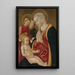 Vierge à l'Enfant - Maître de la Nativité de Castello — quadro incorniciato alla parete