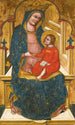 Vierge à l'Enfant en majesté - Maître du Crucifix de Pesaro — vista dell’opera