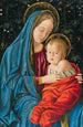 Madonna e Bambino - Maestro della Biblioteca Sagramoso — vista dell’opera