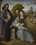 Vergine con Bambino, un santo e un donatore - Maestro del Retablo degli Sforza — vista dell’opera