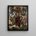 Marie Regina del Cielo - Maestro della Leggenda di Santa Lucia — quadro incorniciato alla parete