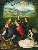 Vergine del Giardino delle Rose - Maestro della Leggenda di Santa Lucia — vista dell’opera