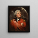 Sir George Augustus Elliott Baron Heathfield - Mather Brown — quadro incorniciato alla parete