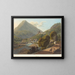 Villa - Mathias Gabriel Lory — quadro incorniciato alla parete