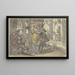coppia elegante con un chitarrista - Mathias Strasser — quadro incorniciato alla parete