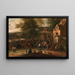 Le jeu de boules - Mathys Schoevaerdts — quadro incorniciato alla parete