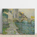 Riproduzione del dipinto Mattino Grigio, Moret - Henri Le Sidaner