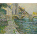 Riproduzione del dipinto Mattino Grigio, Moret - Henri Le Sidaner