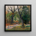 Mattino d'autunno - Adolf Kaufmann — quadro incorniciato alla parete