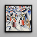 Mattina nel villaggio dopo la tempesta di neve - Kazimir Malevich — presentazione a parete dell’opera