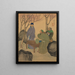 Romance des Trois Royaumes - Matsumura Goshun — quadro incorniciato alla parete