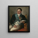 Ritratto di Isaac Jan Alexander Gogel - Mattheus Ignatius van Bree — quadro incorniciato alla parete