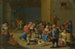 Interno di taverna con contadini che bevono e ballano - Mattheus van Helmont — vista dell’opera