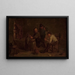 Scène in una taverna - Mattheus van Helmont — quadro incorniciato alla parete