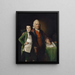 Cadwallader Colden e suo nipote Warren De Lancey - Matthew Pratt — quadro incorniciato alla parete