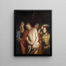 Ecco l'uomo - Matthias Stom — quadro incorniciato alla parete