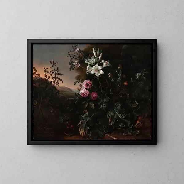 Nature morte - Matthias Withoos — quadro incorniciato alla parete