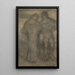 Giovane coppia - Matthijs Maris — quadro incorniciato alla parete