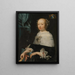 Ritratto di Marie-Anne Cousebant - Matthijs Naiveu — quadro incorniciato alla parete