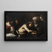 Il Figliol Prodigo - Mattia Preti — quadro incorniciato alla parete