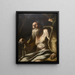 Saint Paul l'Ermite - Mattia Preti — quadro incorniciato alla parete