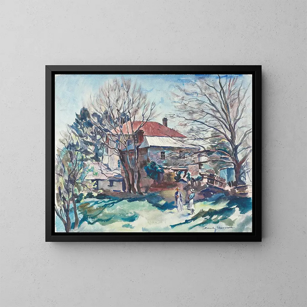 Alberi nudi - Maud Sherwood — quadro incorniciato alla parete